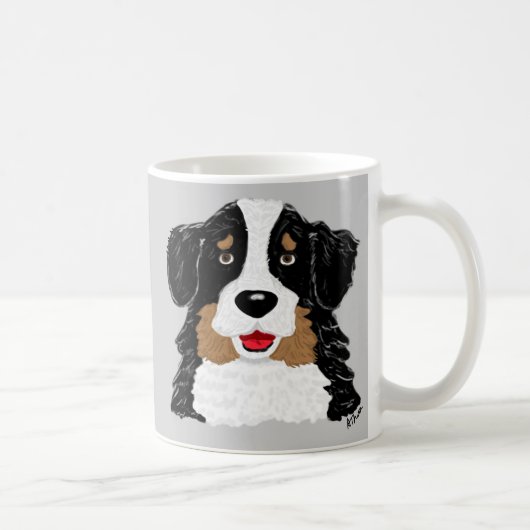 Bernese GebirgshundeTasse Kaffeetasse (Rechts)