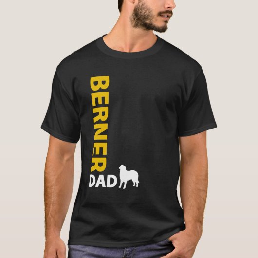 Bernese GebirgshundeVater T-Shirt (Vorderseite)