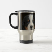 Bernese Gebirgshundewelpenreise-Tasse Reisebecher (Links)