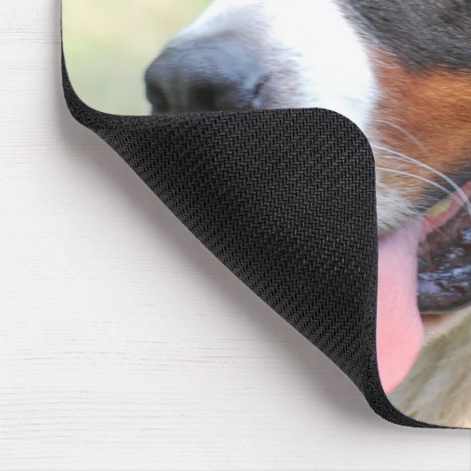 Bernese Gebirgswelpen-Mausunterlage Mousepad (Ecke)