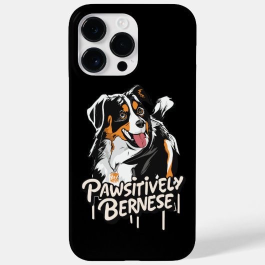 Bernese Graffiti - Bernese Dog Lovers Case-Mate iPhone Hülle (Rückseite)