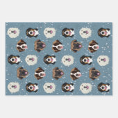 Bernese/Große Pyrenäen/Leonberger/St. Bernard Geschenkpapier Set (Vorderseite 3)