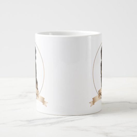 Bernese Hund Jumbo Tasse (Vorderseite)