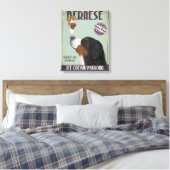 Bernese Ice Cream Leinwanddruck (Insitu (Schlafzimmer))