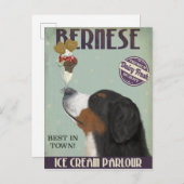 Bernese Ice Cream Postkarte (Vorne/Hinten)