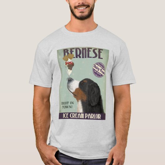 Bernese Ice Cream T-Shirt (Vorderseite)