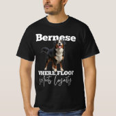 Bernese Lovers, Bernese Mountain Dog T-Shirt (Vorderseite)