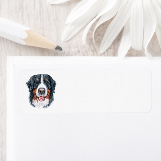 Bernese Mountain Address Labels (Insitu)
