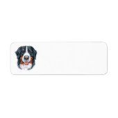 Bernese Mountain Address Labels (Vorne)