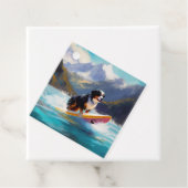 Bernese Mountain Beach Surf Malerei Geschenkanhänger (Beispiel)