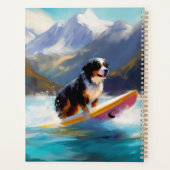 Bernese Mountain Beach Surf Malerei Planer (Rückseite)