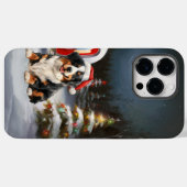 Bernese Mountain Caravan Weihnachtsabenteuer Case-Mate iPhone Hülle (Rückseite (Horizontal))