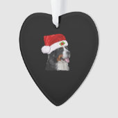 Bernese Mountain Christmas Shirt Dog Christmas Cos Ornament (Vorderseite)