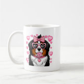 Bernese Mountain Coquette Dog Pet Lover Owner Kaffeetasse (Links)