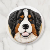 Bernese Mountain Dog 3D Inspiriert Geschenkanhänger (Rückseite)