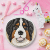Bernese Mountain Dog 3D Inspiriert Pappteller (Party)