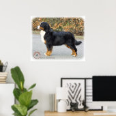 Bernese Mountain Dog 9T066D-221 Poster (Heimbüro)