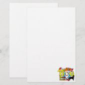 Bernese Mountain Dog Agility Briefpapier (Vorne/Hinten)