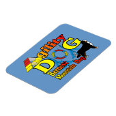 Bernese Mountain Dog Agility Magnet (Linke Seite)