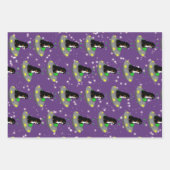 Bernese Mountain Dog Alien UFO Geschenkpapier Set (Vorderseite 2)