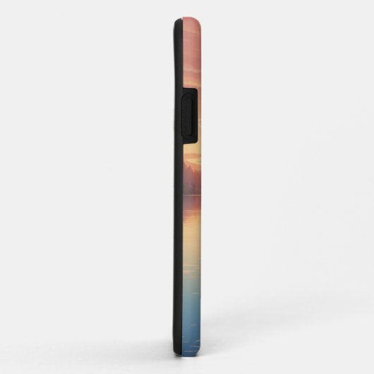 Bernese Mountain Dog am See Case-Mate iPhone Hülle (Hinten/Rechts)