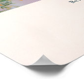 Bernese Mountain Dog Art Print Monet Style Floral Poster (Ecke)