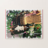Bernese Mountain Dog Art Puzzle (Horizontal)