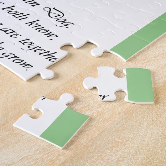 Bernese Mountain Dog Art Puzzle (Seite)