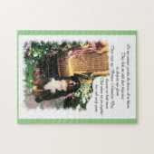 Bernese Mountain Dog Art Puzzle (Horizontal)