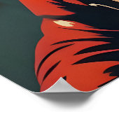 Bernese Mountain Dog Astronaut Poster, Bernese Poster (Ecke)