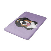 Bernese Mountain Dog Badematte (Schrägansicht)