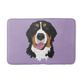 Bernese Mountain Dog Badematte (Vorderseite)