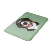 Bernese Mountain Dog Badematte (Schrägansicht)