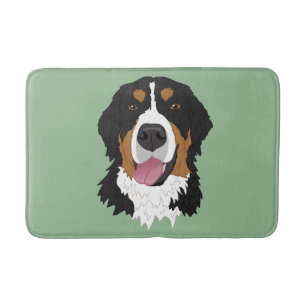 Bernese Mountain Dog Badematte
