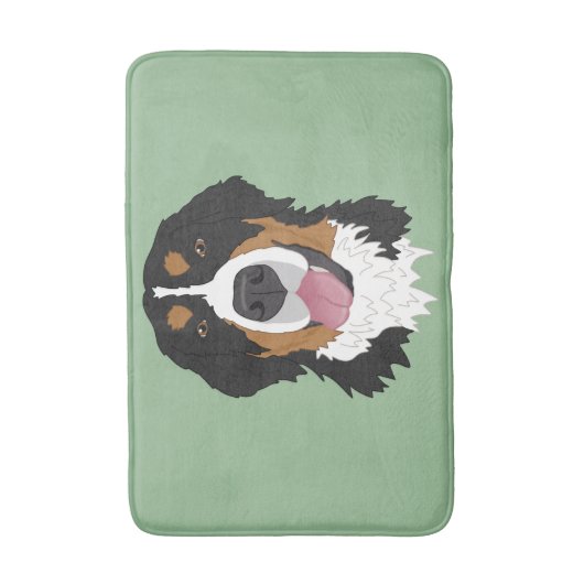 Bernese Mountain Dog Badematte (Vorderseite Vertikal)