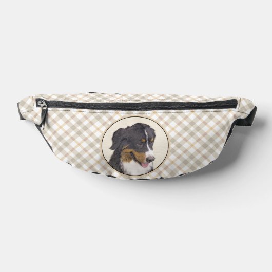 Bernese Mountain Dog Berner Malerei Niedlicher Hau Bauchtasche (Ablage )