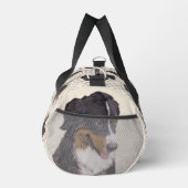 Bernese Mountain Dog Berner Malerei Niedlicher Hau Duffle Bag (Rechts)