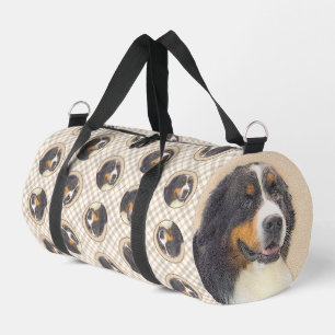 Bernese Mountain Dog Berner Malerei Niedlicher Hau Duffle Bag