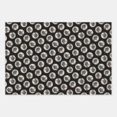 Bernese Mountain Dog Berner Malerei Niedlicher Hau Geschenkpapier Set (Vorderseite 3)