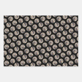 Bernese Mountain Dog Berner Malerei Niedlicher Hau Geschenkpapier Set (Vorderseite 3)