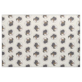 Bernese Mountain Dog Berner Malerei Niedlicher Hau Stoff (Fat Quarter (45,7 x 55,9 cm))