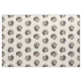 Bernese Mountain Dog Berner Malerei Niedlicher Hau Stoff (Fat Quarter (45,7 x 55,9 cm))