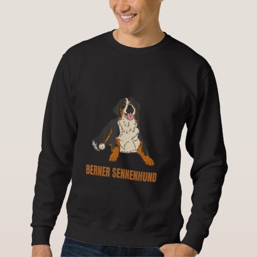 Bernese Mountain Dog Bernese Mountain Hund 1 Sweatshirt (Vorderseite)