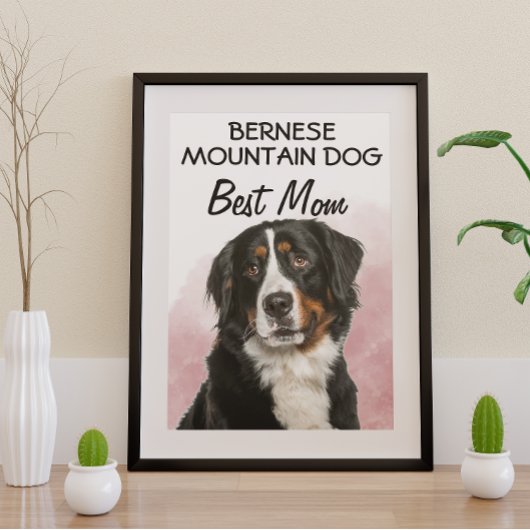 Bernese Mountain Dog Beste Mama Poster