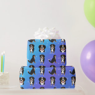 Bernese Mountain Dog Birthday Geschenkpapier