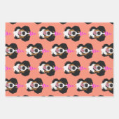 Bernese Mountain Dog Birthday  Geschenkpapier Set (Vorderseite 3)