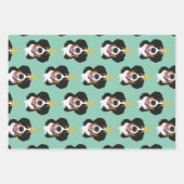 Bernese Mountain Dog Birthday  Geschenkpapier Set (Vorderseite)