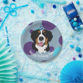 Bernese Mountain Dog Birthday Pappteller (Party)