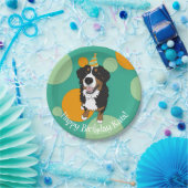 Bernese Mountain Dog Birthday Pappteller (Party)