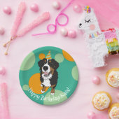 Bernese Mountain Dog Birthday Pappteller (Party)